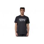 Body Action Logo T-Shirt Ανδρικό (053616 BLACK-01)