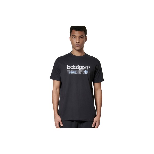 Body Action Logo T-Shirt Ανδρικό (053616 BLACK-01)