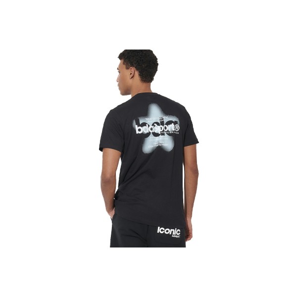 Body Action Slim Fit T-Shirt Ανδρικό (053618 BLACK-01)