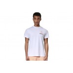 Body Action Slim Fit T-Shirt Ανδρικό (053618 WHITE-02)
