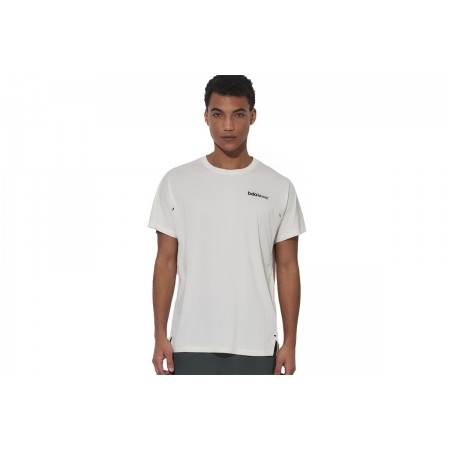 Body Action Workout Ανδρικό Κοντομάνικο T-Shirt Εκρού