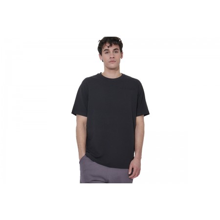 Body Action Regular Fit Pique T-Shirt Ανδρικό 