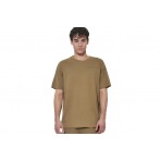 Body Action Regular Fit Pique T-Shirt Ανδρικό (053626 COVERT GREEN-07F)