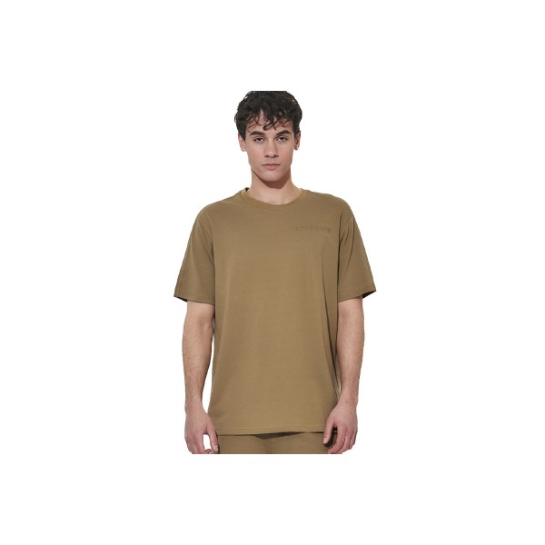 Body Action Regular Fit Pique T-Shirt Ανδρικό (053626 COVERT GREEN-07F)