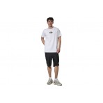 Body Action Graphic T-Shirt T-Shirt Ανδρικό (053628 WHITE-02)