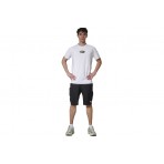 Body Action Graphic T-Shirt T-Shirt Ανδρικό (053628 WHITE-02)