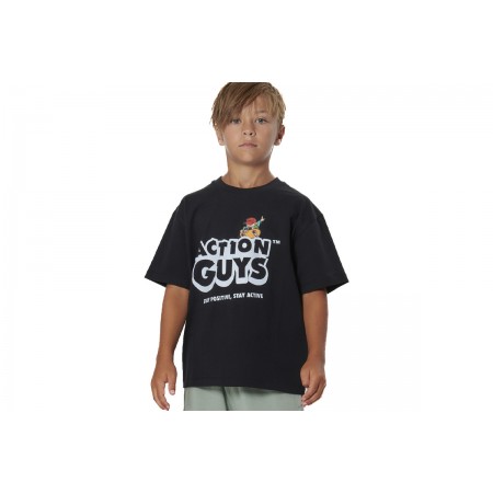 Body Action Heavy Jersey Graphic T-Shirt 