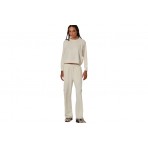 Body Action Womens Modal Crop Sweatshirt (061527 SALT ECRU-05)