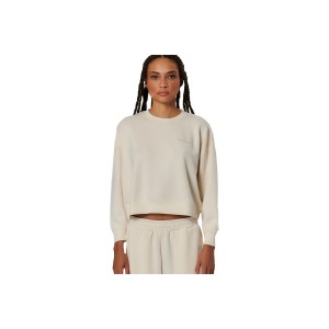 Body Action Modal Cropped Μπλούζα Με Λαιμόκοψη Γυναικεία (061527 SALT ECRU-05)