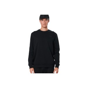 Body Action Fleece Μπλούζα Με Λαιμόκοψη Ανδρική (063510 BLACK-01)