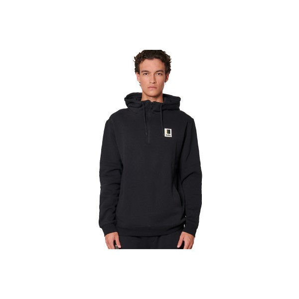 Body Action Half-Zip Hoodie Ανδρικό (063512 BLACK-01)