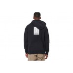 Body Action Men S Slub Fleece Hoodie (063513 BLACK-01)