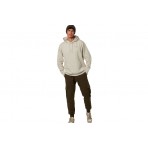 Body Action Men S Slub Fleece Hoodie (063513 MOONSTRUCK GREY-03A)