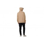 Body Action Soft Fleece Ανδρικό Φούτερ με Κουκούλα Μπεζ