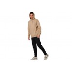 Body Action Soft Fleece Ανδρικό Φούτερ με Κουκούλα Μπεζ