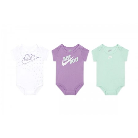 Nike 3-Pack Bodysuits Κορμάκι 