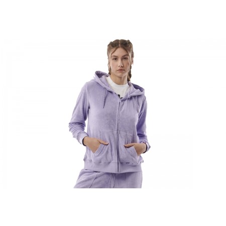 Body Action Womens Terry Hoodie Jacket Ζακέτα Με Κουκούλα Γυναικεία 