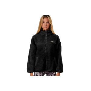 Body Action Women S Faux-Sheepskin Jacket (071519 BLACK-01)