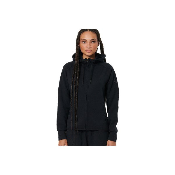 Body Action Womens Sportstyle Tech Zip Hoodie (071527 BLACK-01)