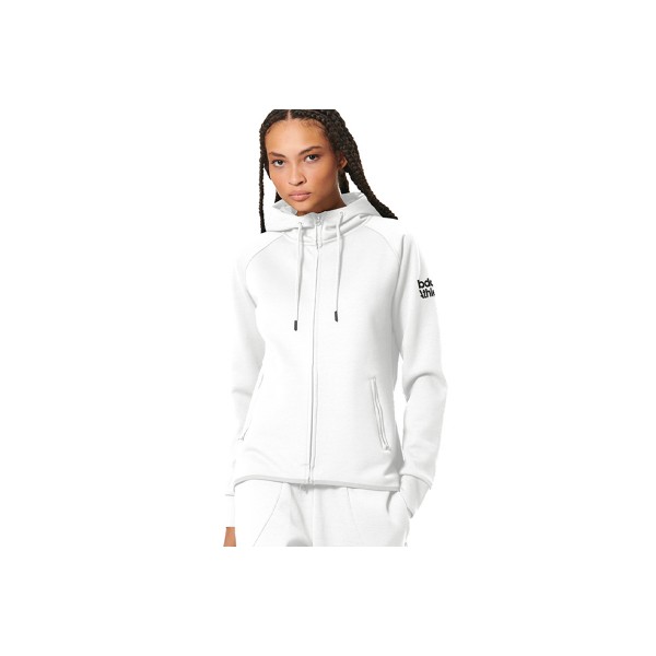 Body Action Womens Sportstyle Tech Zip Hoodie (071527 WHITE OFF-05A)