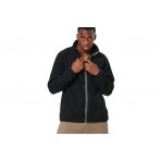 Body Action Mens Boucle-Fleece Jacket (073522 BLACK-01)