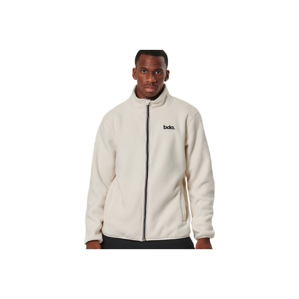 Body Action Mens Boucle-Fleece Jacket (073522 PRISTINE ECRU-05)