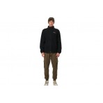 Body Action Polar Ανδρική Ζακέτα Fleece Μαύρη