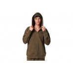 Body Action Men S Zip-Up Hoodie (073530 OLIVE GREY-07E)