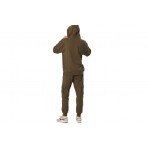 Body Action Men S Zip-Up Hoodie (073530 OLIVE GREY-07E)