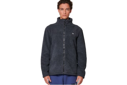 Body Action Bonded Ζακέτα Sherpa Ανδρική (073533 SKY GREY-03B)