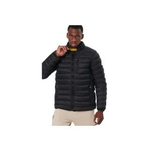 Body Action Καπιτονέ Μπουφάν Puffer Ανδρικό (073536 BLACK-01)