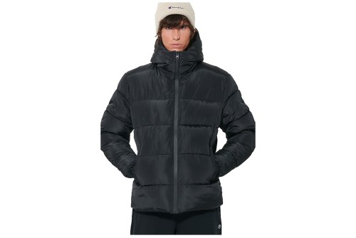 Body Action Hooded Μπουφάν Puffer Ανδρικό (073622 BLACK-01)