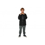Body Action Polar Παιδική Ζακέτα Fleece Μαύρη