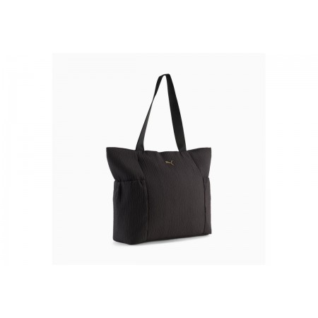 Puma Up Γυναικεία Τσάντα Tote Μαύρη 19L