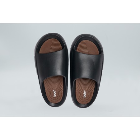 Body Action Summer Slides Unisex Παντόφλες Μαύρες, Καφέ