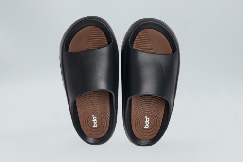 Body Action Summer Slides Παντόφλες (093609 BLACK-01)