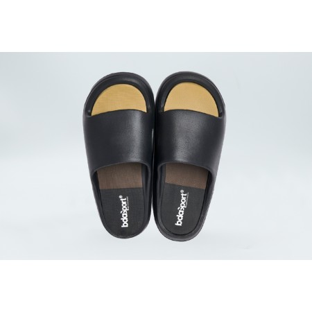 Body Action Summer Slides Unisex Παντόφλες Μαύρες, Μπεζ, Καφέ
