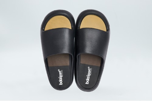 Body Action Summer Slides Παντόφλες (093610 BLACK-01)