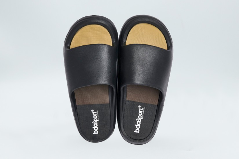 Body Action Summer Slides Unisex Παντόφλες Μαύρες, Μπεζ, Καφέ