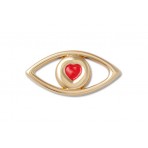 Crocs Jibbitz Heart Eye Καρφίτσες - Pins Για Crocs (10014658)