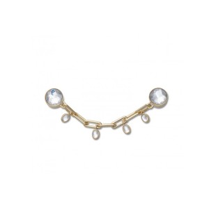 Crocs Jibbitz Delicate Gold And Gem Chain Καρφίτσα - Pin Για Crocs (10015194)
