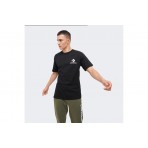 Converse Spray Paint Ανδρικό Κοντομάνικο T-Shirt Μαύρο