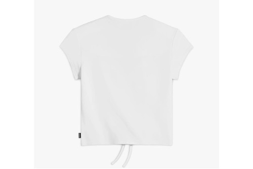 Converse Drawstring Ruched Crop Top Κοντομάνικο Γυναικείο (10027398-A03)