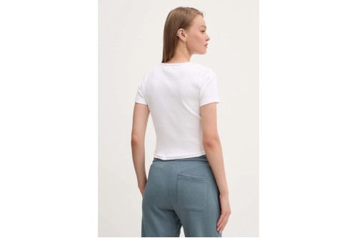 Converse Ribbed Slim T-Shirt Γυναικείο (10027490-A02)