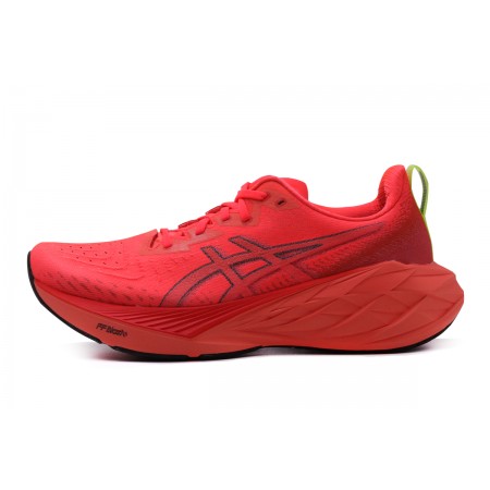 ASICS Novablast 4 Ανδρικά Αθλητικά Παπούτσια για Τρέξιμο Κόκκινα