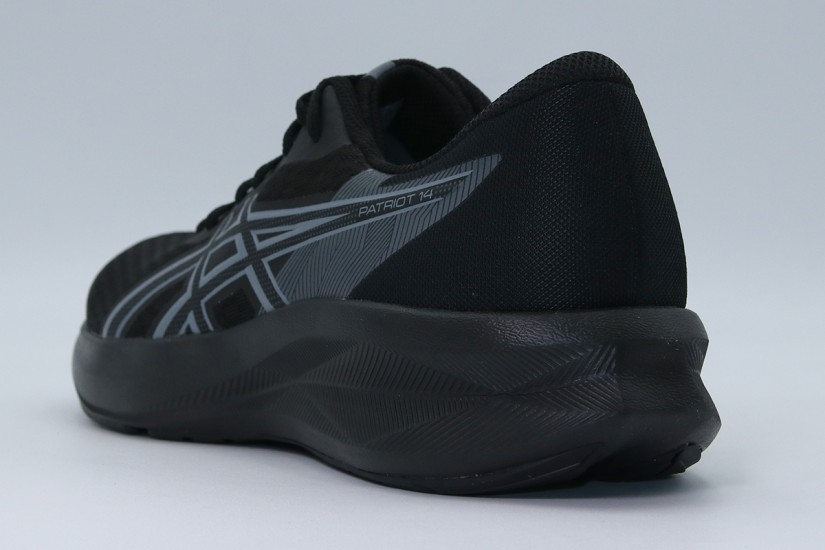 ASICS Patriot 14 Ανδρικά Αθλητικά Παπούτσια για Τρέξιμο Μαύρα, Ανθρακί