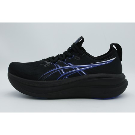 ASICS Gel-Nimbus 28 Ανδρικά Αθλητικά Παπούτσια για Τρέξιμο Μαύρα, Μπλε, Λευκά
