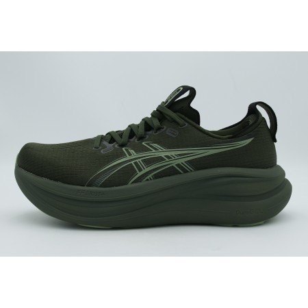 ASICS Gel-Nimbus 28 Ανδρικά Αθλητικά Παπούτσια για Τρέξιμο Χακί