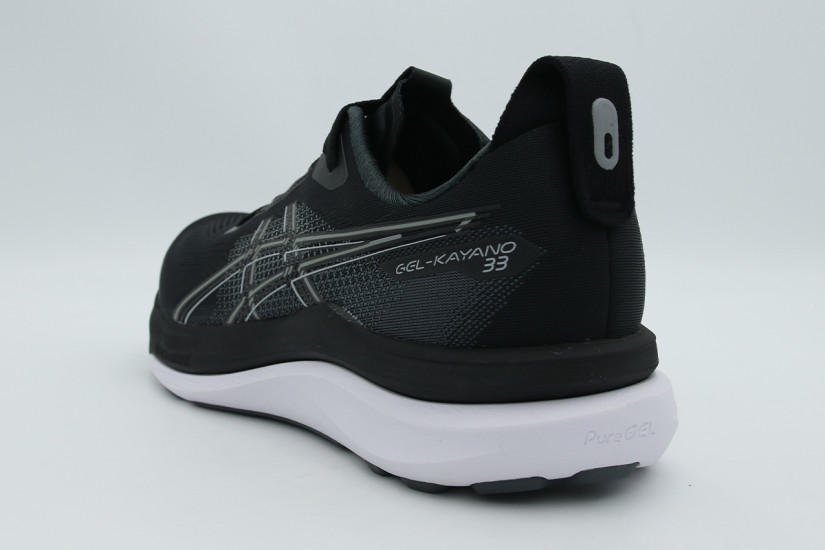 ASICS Gel-Kayano 33 Ανδρικά Αθλητικά Παπούτσια για Τρέξιμο Μαύρα, Λευκά, Γκρι