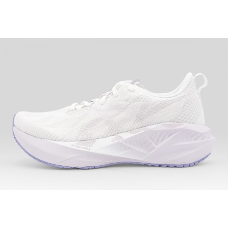 ASICS Novablast 5 Αθλητικά Παπούτσια για Τρέξιμο Λευκά, Λιλά